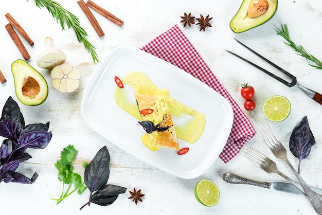 Kolaż potraw premium